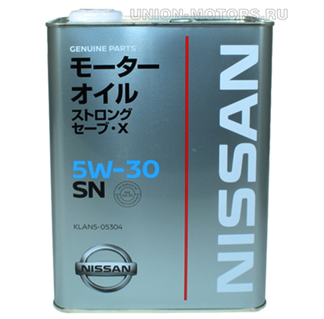 Масло моторное Nissan Qashqai J11 KLAN505304