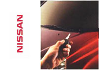 nissan almera - оригинальная сигнализация NATS 